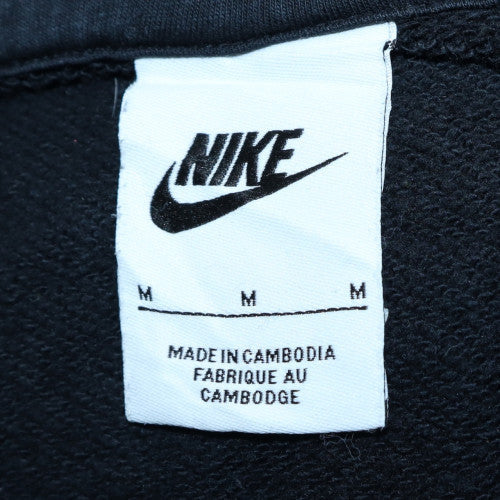 Mens UK Size M Nike Black Full Zip Hoodie