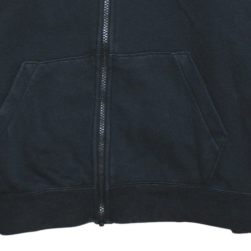 Mens UK Size M Nike Black Full Zip Hoodie
