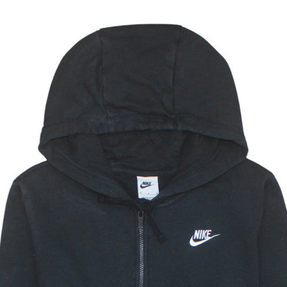 Mens UK Size M Nike Black Full Zip Hoodie
