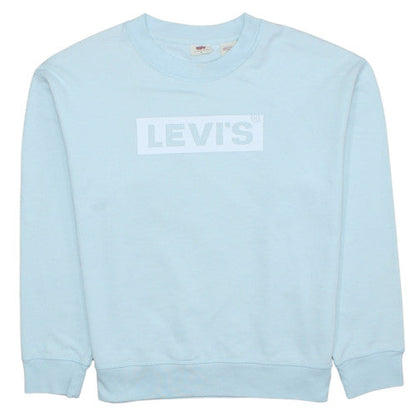 Womens UK Size M Levi's Blue Pullover Sweatshirt