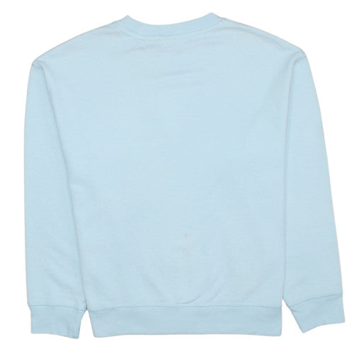 Womens UK Size M Levi's Blue Pullover Sweatshirt