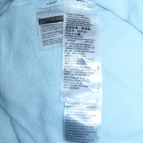 Womens UK Size M Levi's Blue Pullover Sweatshirt