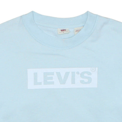 Womens UK Size M Levi's Blue Pullover Sweatshirt