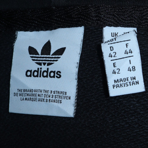 Womens UK Size 14 Adidas Black Pullover Hoodie