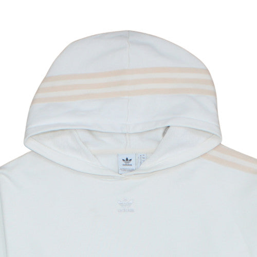 Womens UK Size 12 Adidas White Pullover Hoodie