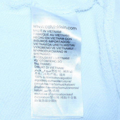 Mens UK Size M Calvin Klein Jeans White Pullover Sweatshirt