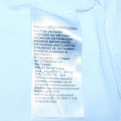 Mens UK Size M Calvin Klein Jeans White Pullover Sweatshirt