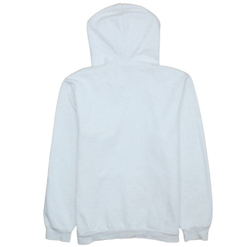 Womens UK Size M Puma White Pullover Hoodie