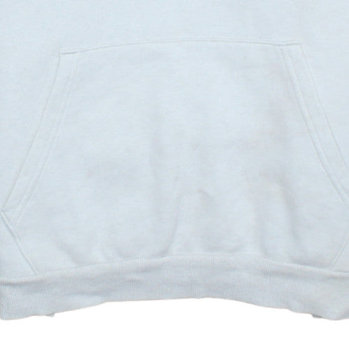 Womens UK Size M Puma White Pullover Hoodie