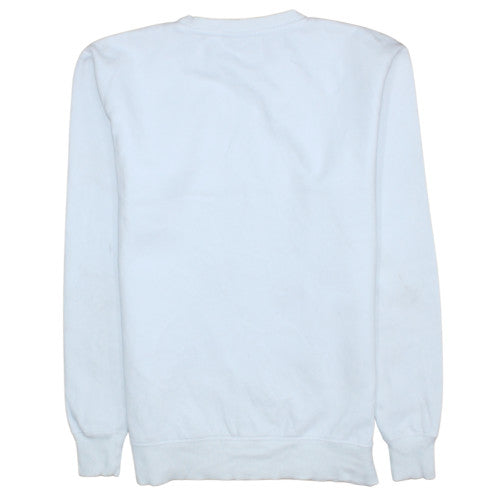 Womens UK Size XS Ellesse White Pullover Sweatshirt