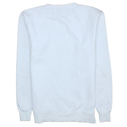 Womens UK Size XS Ellesse White Pullover Sweatshirt