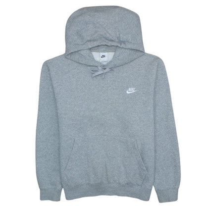 Mens UK Size M Nike Grey Pullover Hoodie