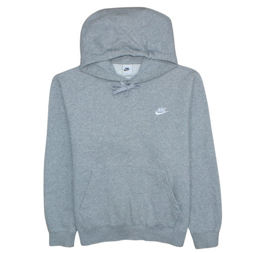 Mens UK Size M Nike Grey Pullover Hoodie