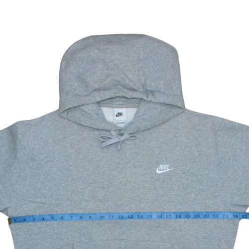 Mens UK Size M Nike Grey Pullover Hoodie