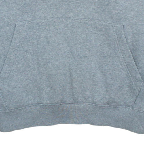 Mens UK Size M Nike Grey Pullover Hoodie