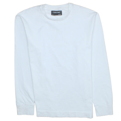 Mens UK Size S Calvin Klein White Pullover Sweatshirt