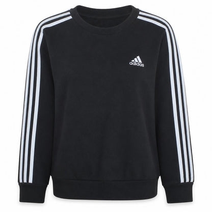 Adidas Women's Black Long Sleeve Crew Neck Pullover Sweatshirt S