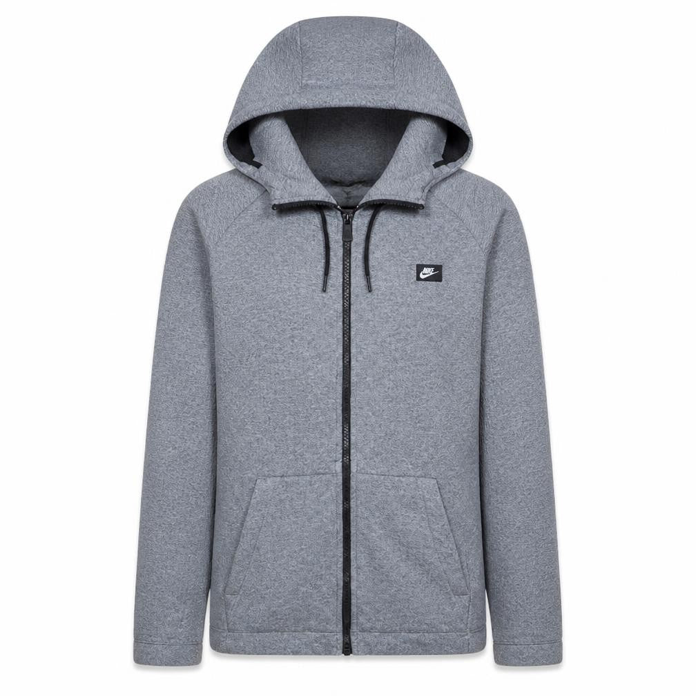 Mens UK Size M Nike Grey Full Zip Hoodie
