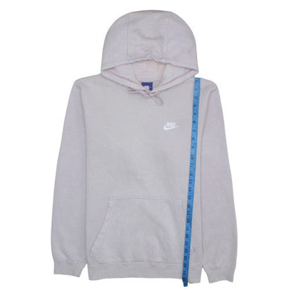Womens UK Size M Nike Grey Pullover Hoodie