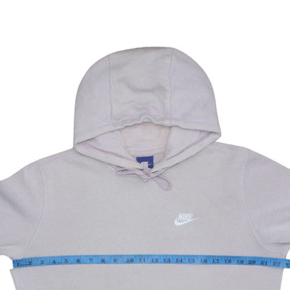 Womens UK Size M Nike Grey Pullover Hoodie