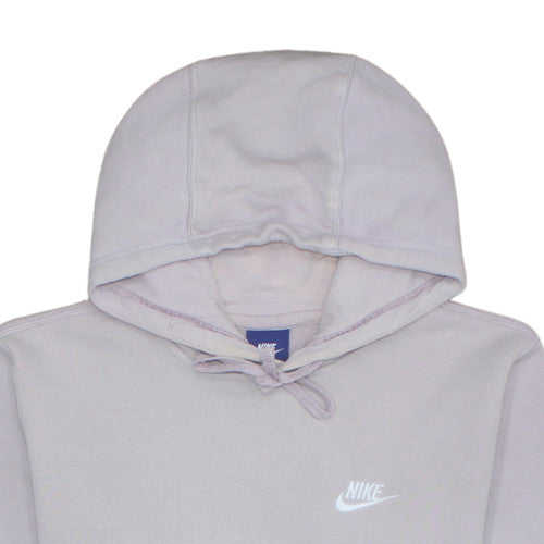 Womens UK Size M Nike Grey Pullover Hoodie