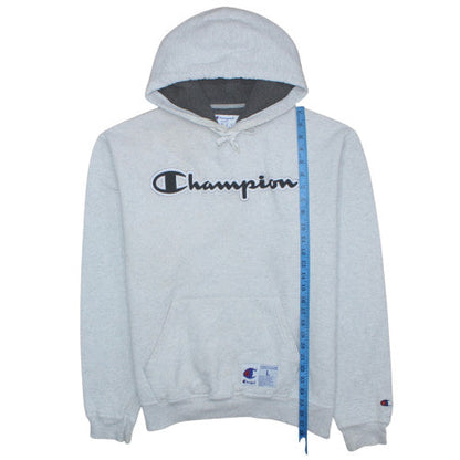 Mens UK Size L Champion Grey Pullover Hoodie