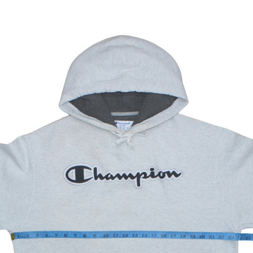Mens UK Size L Champion Grey Pullover Hoodie