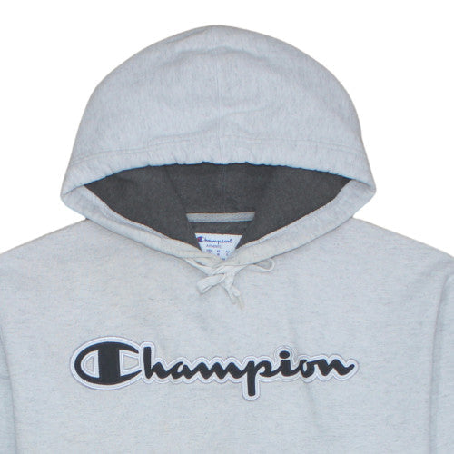 Mens UK Size L Champion Grey Pullover Hoodie