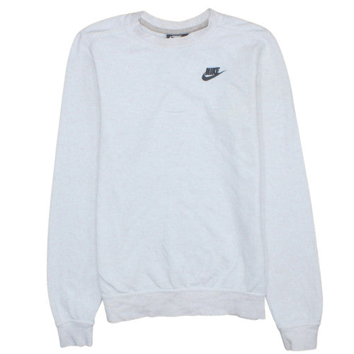 Mens UK Size XS Nike White Pullover Sweatshirt