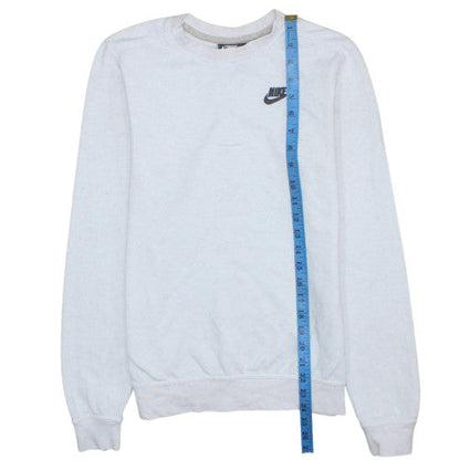 Mens UK Size XS Nike White Pullover Sweatshirt