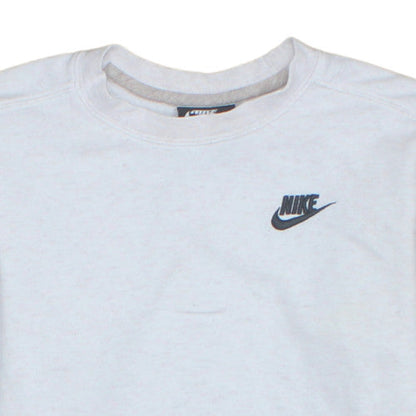 Mens UK Size XS Nike White Pullover Sweatshirt