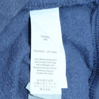 Womens UK Size M GAP Blue Full Zip Hoodie