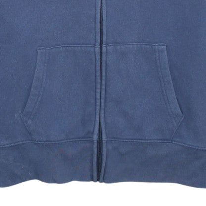 Womens UK Size M GAP Blue Full Zip Hoodie