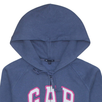 Womens UK Size M GAP Blue Full Zip Hoodie