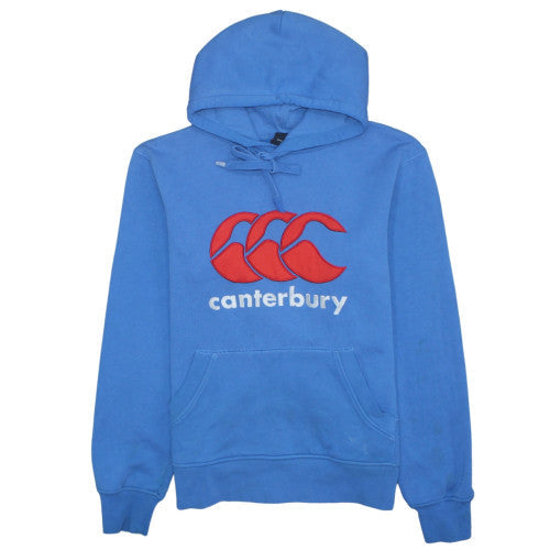 Mens UK Size S Canterbury Blue Pullover Hoodie