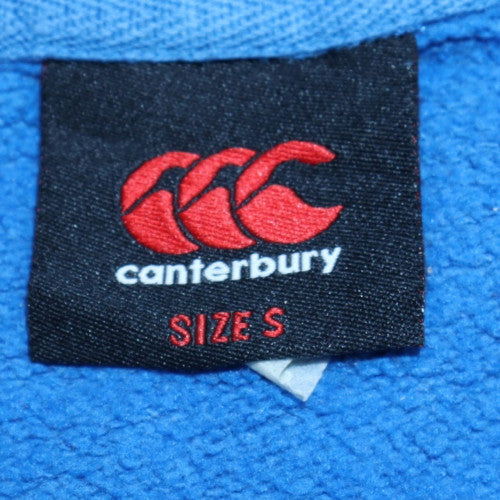 Mens UK Size S Canterbury Blue Pullover Hoodie