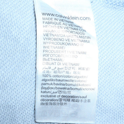 Mens UK Size L Calvin Klein Jeans Grey Pullover Sweatshirt