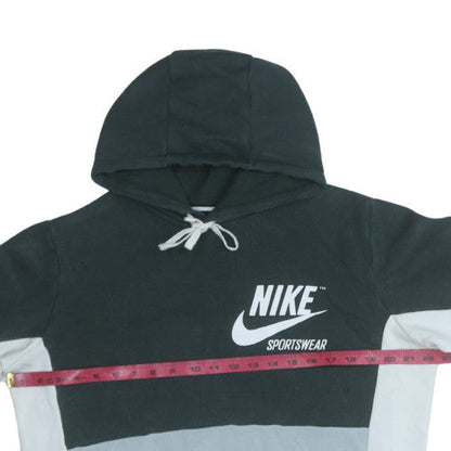 Mens UK Size M Nike Grey Pullover Hoodie