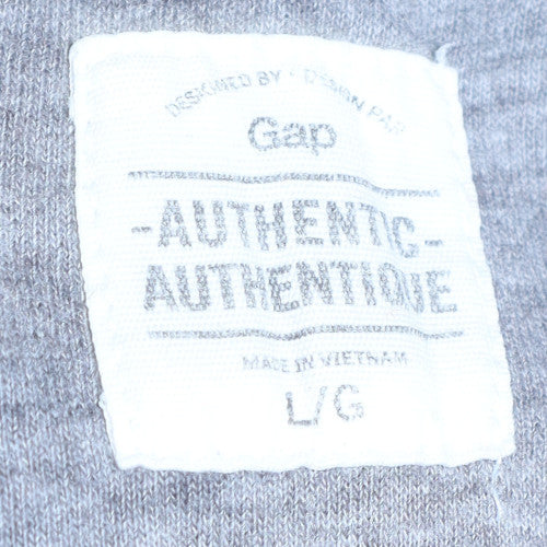 Womens UK Size L Gap Grey Full Zip Hoodie