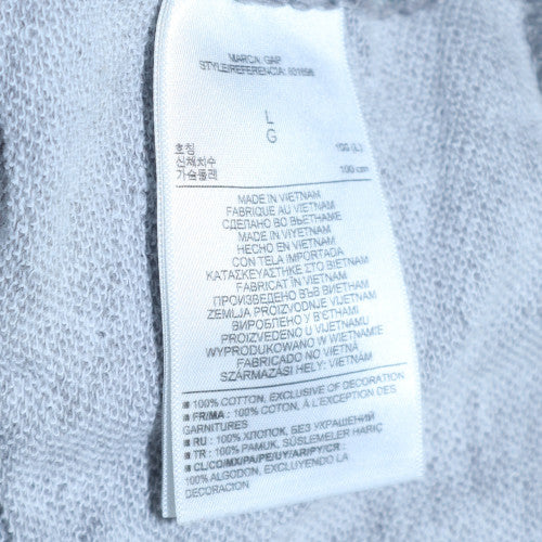 Womens UK Size L Gap Grey Full Zip Hoodie