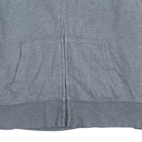 Womens UK Size L Gap Grey Full Zip Hoodie