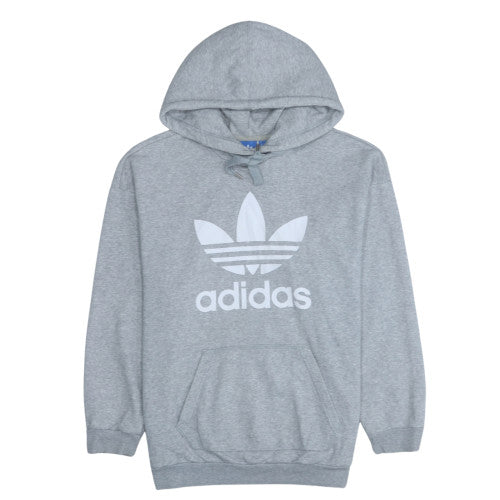 Mens UK Size XL adidas Grey Pullover Hoodie
