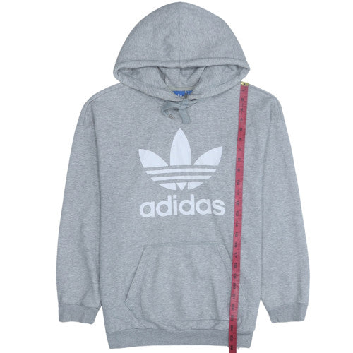 Mens UK Size XL adidas Grey Pullover Hoodie