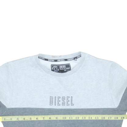 Teens UK Size 14 Slim Diesel Grey Pullover Sweatshirt