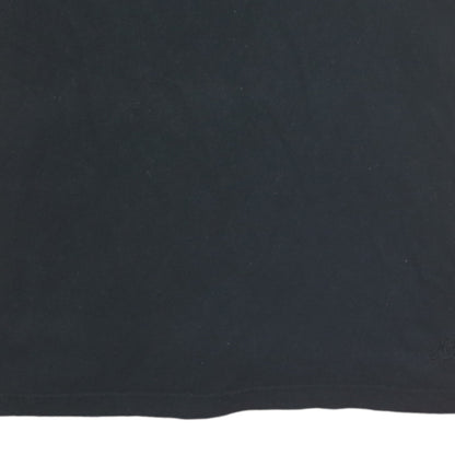 Kappa Men's Black XL V-Neck Cotton Short Sleeve T-Shirt