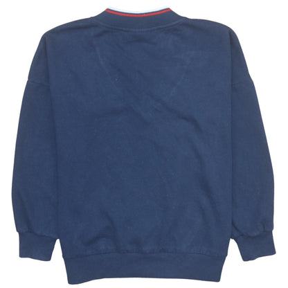 Mens UK Size M FILA Blue Pullover Sweatshirt