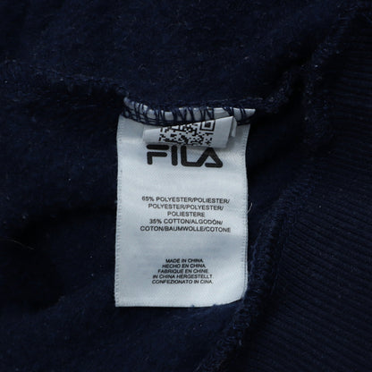 Mens UK Size M FILA Blue Pullover Sweatshirt