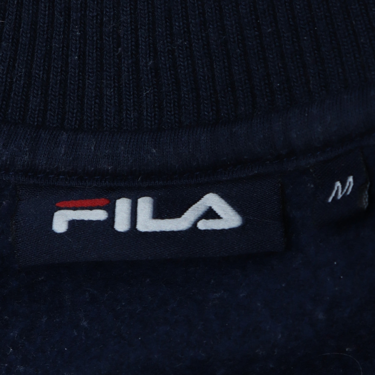 Mens UK Size M FILA Blue Pullover Sweatshirt