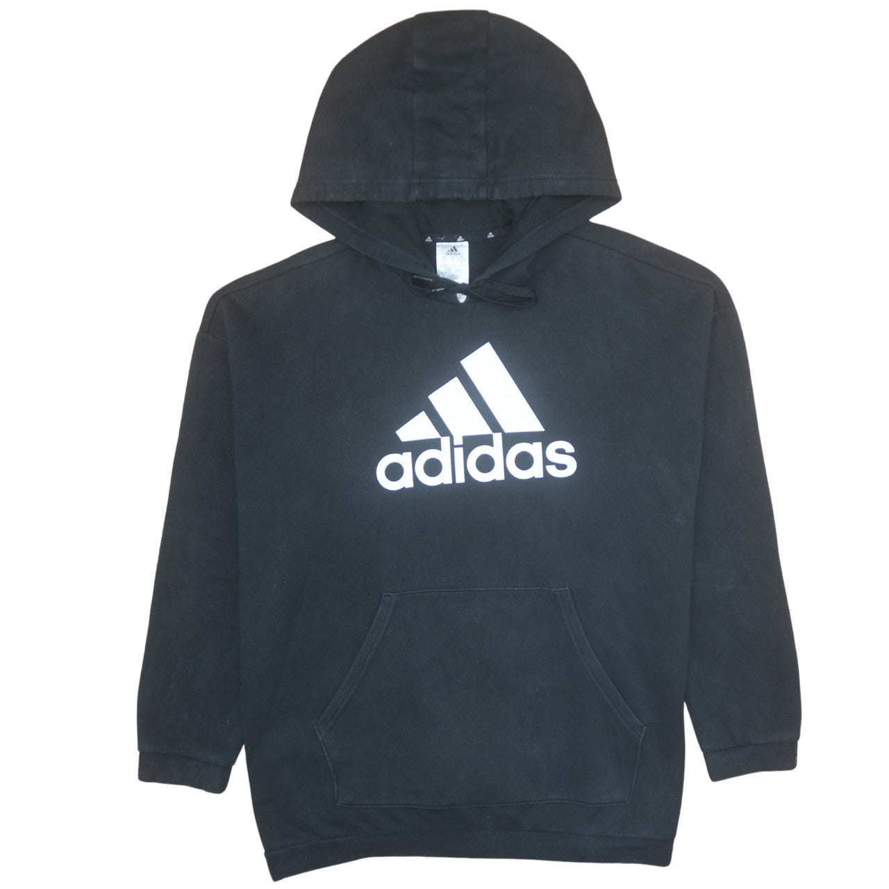 Mens UK Size M adidas Black Pullover Hoodie