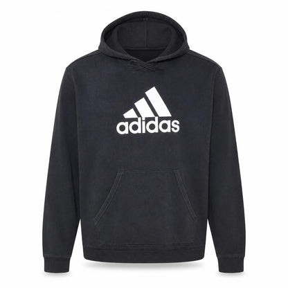 Mens UK Size M adidas Black Pullover Hoodie